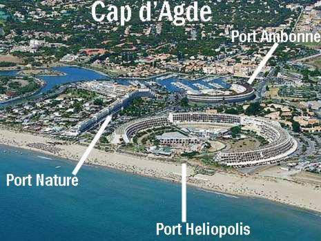 Studio Village Naturiste Port Nature 6 Агде Екстериор снимка